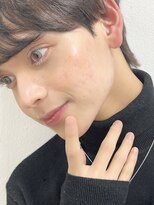 シド 表参道(s.i.d)&nbsp;白まつ毛×涙袋×そばかすで作る甘めメンズメイク