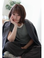 ステラ ヘア デザイン サロン(STELLA hair design salon)&nbsp;ボブレイヤー　ベージュブラウン　【杉若】