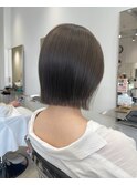 髪質改善 切りっぱなしボブ 大人ボブ タッセル 