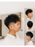 メンズ限定専用ブースで♪カット＋ツイストパーマ￥9900