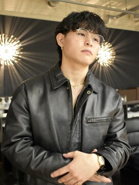 ダブ ダイカンヤマ(DaB DAIKANYAMA) シャドウパーマメンズアクティブショートパーマ