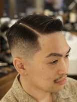 ザ チョップ ショップ ハラジュク(THE CHOP SHOP HARAJUKU)&nbsp;原宿渋谷理容室サイドパートスキンフェードカットシェービング