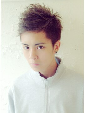 ピチカート(pizzicato) 『２ブロックモヒカンショート』『シルバーアッシュ』