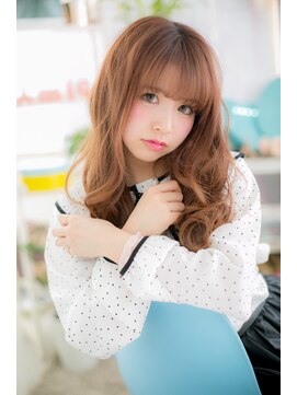 ヘアアンドビューティー ミック(Hair & Beauty miq) 甘ふわ♪♪ガーリーウェーブb(miq阿佐ヶ谷)