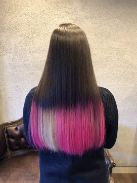 ブリッル(BRIL) アシッドピンクホワイトライン