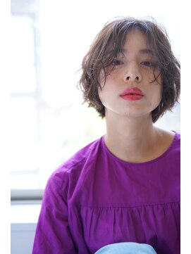 フラッグ ヘアー 天神西通り店(Flag HAIR) 抜け感小顔ショート