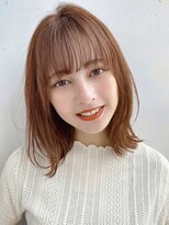 ガーデントウキョウ(GARDEN Tokyo)&nbsp;【GARDEN荒井夏海】シースルー前髪×ストレート外ハネボブ