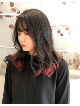 クリアーオブヘアー 一社店(clear OF HAIR) イメチェン＊裾カラー