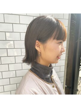 ラナ 渋谷(Lana) 【Chill】かわいい季節のピンクベージュクールショートボブルフ