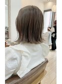 ハイライトXグレージュ☆ボブ