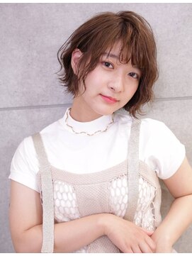 エムスラッシュ アヴェダ 自由が丘(M.SLASH AVEDA) ニュアンス×ひし形Bob