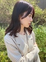 アンジュール(UNJOUR.)&nbsp;韓国っぽレイヤー×ラベンダーピンク　20代30代40代