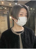 長めバングのハンサムショート◎相模原・橋本美容室