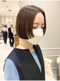 前上がりマッシュボブ