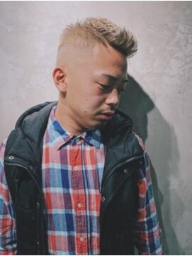 ダムディー トウキョウ 新宿店(DAMDEE TOKYO) アップバング/ツーブロックマッシュ/スキンフェード[新宿駅]