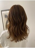 ゆるふわミディアム/20代30代40代人気/大人女子 minami
