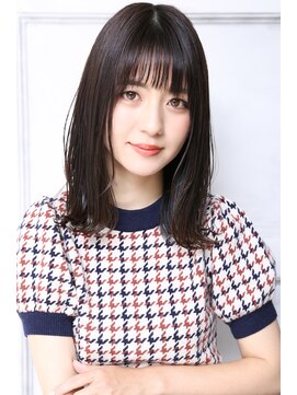 クラッチ 名古屋(CLUTCH) 大人可愛い小顔美髪ツヤ髪ガーリー外ハネワンカールA6