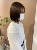 ◎ミニボブ/柔らかベージュ