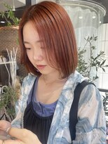 ヘアーアンドメイク ビス(HAIR&MAKE bis) オレンジは濃いめが可愛い！【戸田雅子】