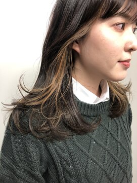 キジ(KIJI) インナーwカラー ※ブリーチ詳細はブログまで