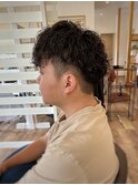 【山本智文】ツイストスパイラルパーマ刈り上げマッシュ