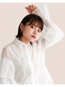 ジュール 新宿(Joule) 新宿/新宿駅/レイヤーカット/ダブルカラー/顔周り/ボブ/ブリーチ