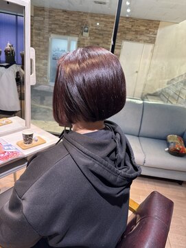 ベーグルヘアーアンドアイ(BAGEL.hair&eye) ツヤ感抜群☆アディクシーカラー,5stepTR