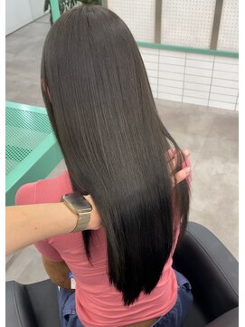 エイト 川崎店(EIGHT) ブリーチなしグレージュカラー［川崎］