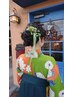 仲良し親子ヘアセット￥6500