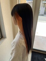 ジェリカヘアー サンフラワー通り(Jlica hair)&nbsp;インナーオレンジ夏カラー
