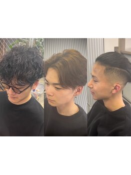 細部にこだわるメンズに特化したカット技術で魅力UP！大人ストリートスタイルでラフなお洒落が手に入る！