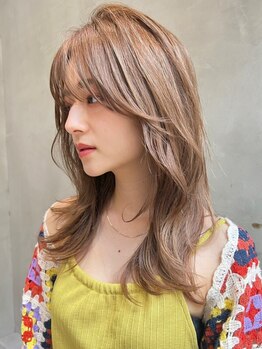 ラローレン(La LAUREN)の写真/【大通】カット＋カラー＋3STEPTR￥6,490！抜群の似合わせ×トレンドスタイルは【La.LAUREN】で＊