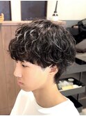 波巻きパーマ/シャドウパーマ/マッシュ/谷町四丁目