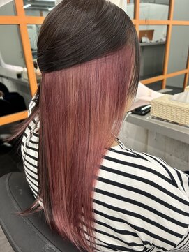 エイト 立川店(EIGHT) インナーカラーピンク