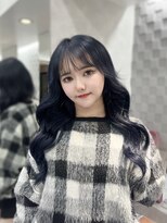 ジーナ 名駅(XENA.) 《Rena》ブリーチ1回 ブルーブラック