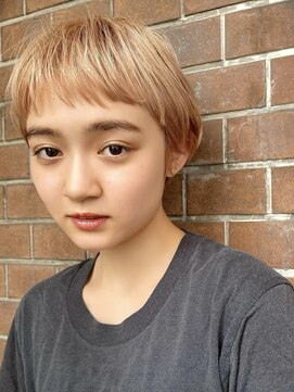 ソト 銀座(soto.) ハイライトカラー/くびれヘア/レイヤーパーマ/ミニボブ[銀座]