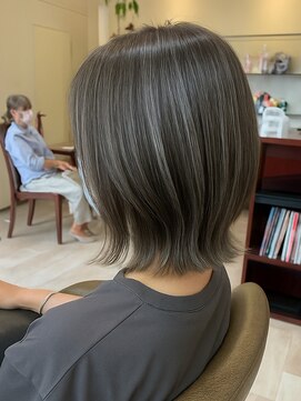 美容室ステラ　坂戸駅前店 ハイライト×ショート［坂戸］