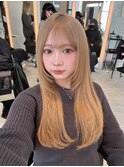 シャギーレイヤー/ブロンドベージュ