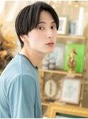 ■アップバングアッシュブラックベリーショート401川口30代40代