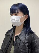 ヴァイス 新宿店(VAICE) コバルトブルー ブリーチ1回~