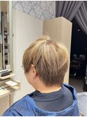ブロンドベージュハイトーンメンズカラー