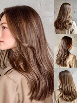 グラッジ 池袋(GLADGE)&nbsp;miyamoto×ブリーチなしダブルカラーで作るヘーゼルベージュ特集