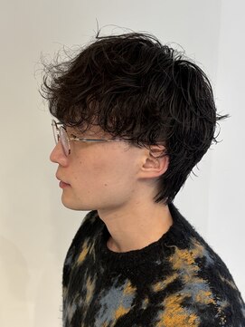 ニアウ 伊勢崎連取店(Niau) MEN’S HAIR/サーフカール/刈り上げセンターパート/伊勢崎