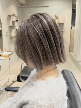 ラック(LUCK) ボブ/バレイヤージュ/グレージュ/シャドールーツ/船橋