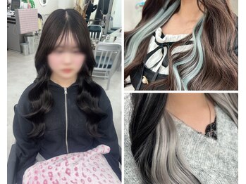 スタイル 横浜(STYLE)の写真/顔周りのデザインやインナーデザインもおまかせ♪オシャレに可愛く理想のロングスタイル♪<横浜駅>