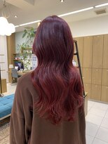 オリジン サロン(THE ORIGIN'S SALON)&nbsp;ブリーチなしダブルカラーでできるred color