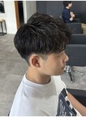 メンズカットジェットモヒカンアップバングショート刈り上げ
