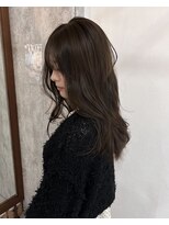 ムージー(moug)&nbsp;オリーブグレージュ/暗髪/韓国/広島/袋町