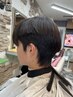 デザイン似合わせメンズカット&リンパマッサージシャンプー＋眉カット