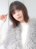 ラフィス ヘアー ハーバー 横浜店(La fith hair Harbor) 【La fith】外ハネボブ×シースルーバング